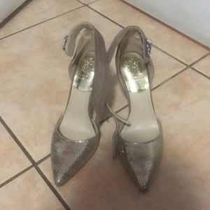 Vince Camuto narrow toe pumps